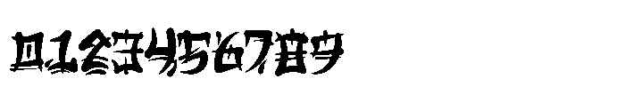 Kurojin Font OTHER CHARS