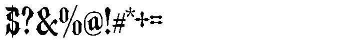 Kuroku Font OTHER CHARS