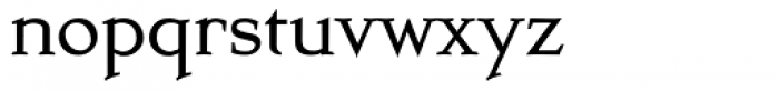 Kurosawa Serif Bold Font LOWERCASE