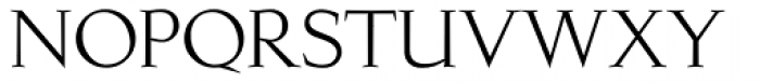 Kurosawa Serif SCBook Font UPPERCASE