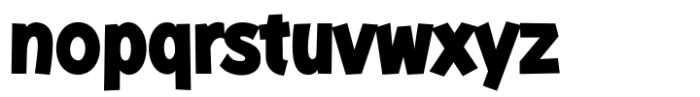 Kurri Island Black Font LOWERCASE