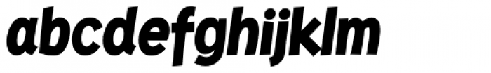Kurri Island Bold Italic Font LOWERCASE