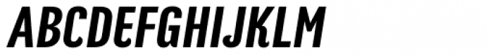 Kurry Eco Bold Italic Font UPPERCASE