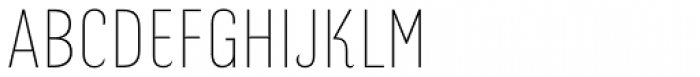 Kurry Pro Thin Font UPPERCASE