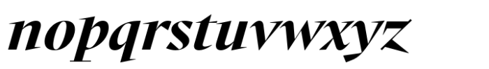Kurs Bold Italic Font LOWERCASE