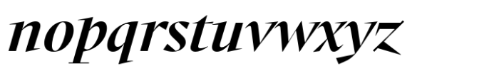 Kurs Medium Italic Font LOWERCASE