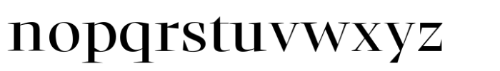 Kurs Variable Font LOWERCASE