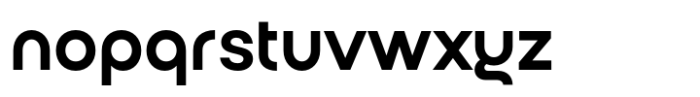 Kurye Bold Font LOWERCASE