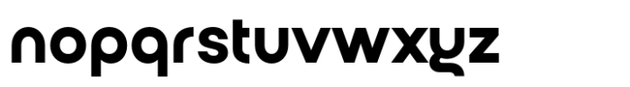 Kurye Extra Bold Font LOWERCASE
