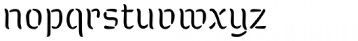 Kuschelfraktur Antiqua Regular Font LOWERCASE