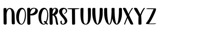 Kusenac Font UPPERCASE