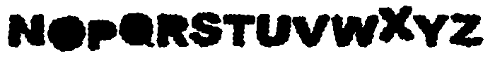 Kushclouds Font UPPERCASE