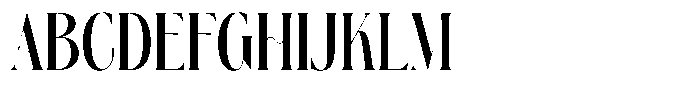 Kushers Regular Font UPPERCASE