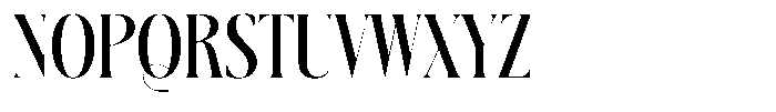 Kushers Regular Font UPPERCASE