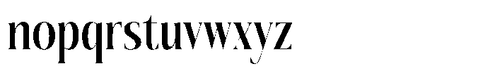 Kushers Regular Font LOWERCASE