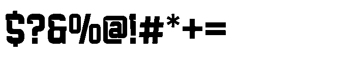 Kutser Alternate Font OTHER CHARS