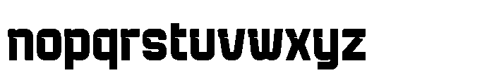 Kutser Alternate Font LOWERCASE