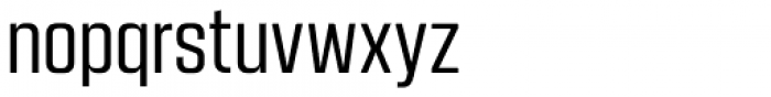 Kuunari Regular Condensed Font LOWERCASE