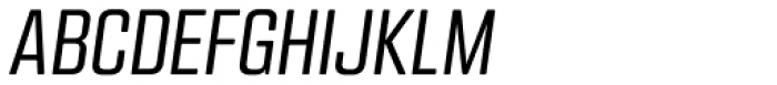 Kuunari Rounded Regular Condensed Italic Font UPPERCASE