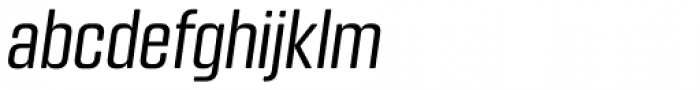 Kuunari Rounded Regular Condensed Italic Font LOWERCASE