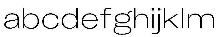 KUniforma 30Extralight Instance FONT