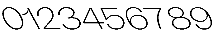 KUniforma 35ExtralightRitalic Font OTHER CHARS