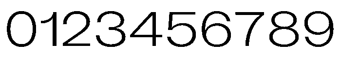 KUniforma 40Light Instance Font OTHER CHARS