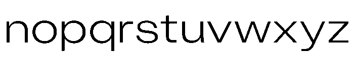 KUniforma 40Light Instance Font LOWERCASE