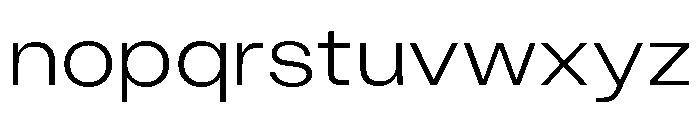 KUniforma 40Light Font LOWERCASE