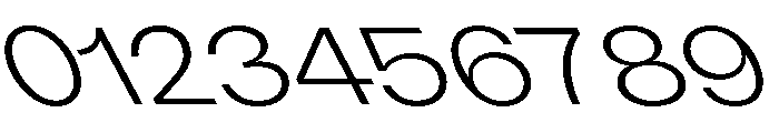 KUniforma 45LightRitalic Font OTHER CHARS