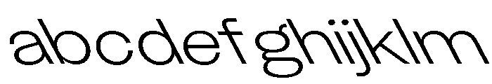 KUniforma 45LightRitalic FONT