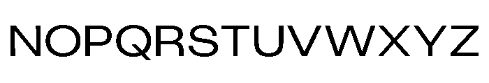 KUniforma 50Regular Font UPPERCASE