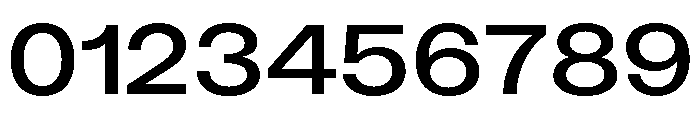 KUniforma 60Medium Font OTHER CHARS