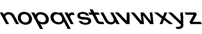 KUniforma 65MediumRitalic Font LOWERCASE