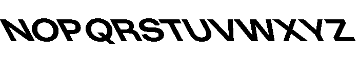 KUniforma 75SemiboldRitalic Font UPPERCASE