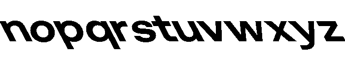 KUniforma 75SemiboldRitalic Font LOWERCASE