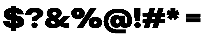 KUniforma 90Black Instance Font OTHER CHARS