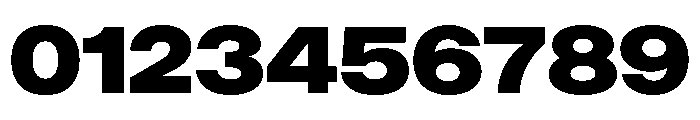 KUniforma 90Black Font OTHER CHARS