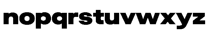KUniforma 90Black Font LOWERCASE