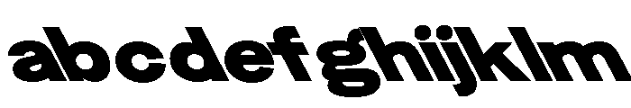 KUniforma 95BlackRitalic FONT
