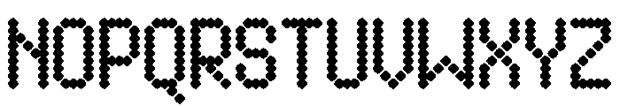 Kuiper BlobInky45 Instance Font UPPERCASE