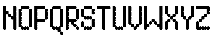 Kuiper BlobInky Font UPPERCASE