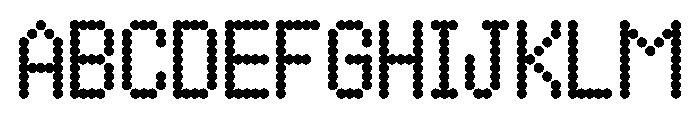 Kuiper DotInky Instance Font UPPERCASE