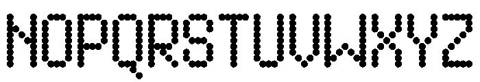 Kuiper DotInky Instance Font UPPERCASE