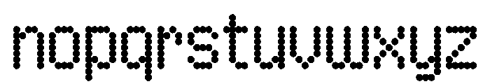 Kuiper DotInky Instance Font LOWERCASE
