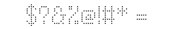 Kuiper Star45 Instance Font OTHER CHARS