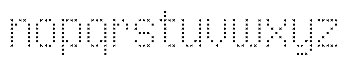 Kuiper Star45 Instance Font LOWERCASE