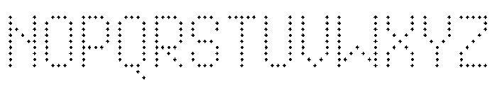 Kuiper Star Font UPPERCASE