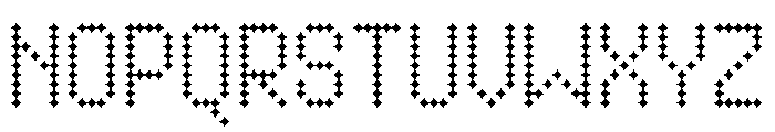 Kuiper StarInky Instance Font UPPERCASE