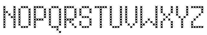 Kuiper StarInky45 Font UPPERCASE